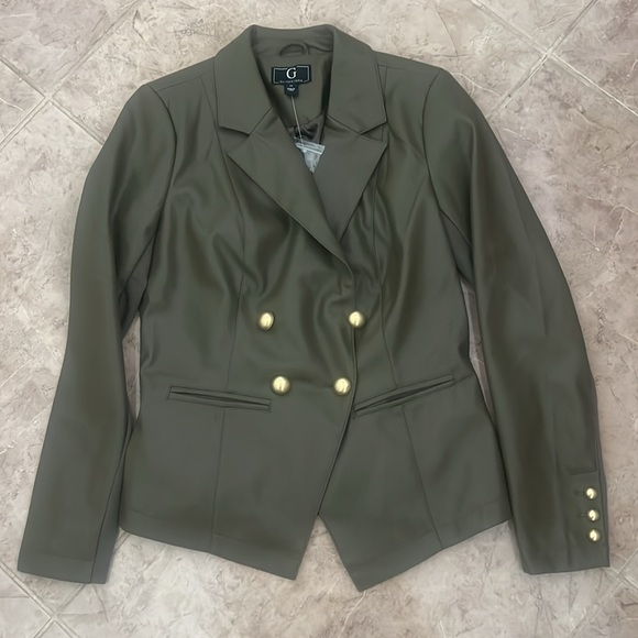 G by Giuliana Olive Blazer Jacket Size XS
(NWOT) - Picture 3 of 9